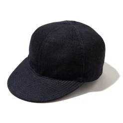 Hats-The Real McCoy's Type A-3 Cap 140 Indigo