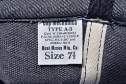Hats-The Real McCoy's Type A-3 Cap / Decal 141 Navy