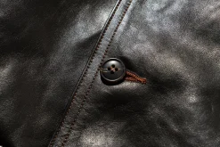Leather-The Real McCoy's Type A-1 Real Mccoy Mfg. Co. Seal Brown