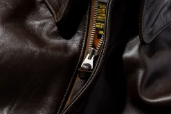 Leather-The Real McCoy's Type A-2 Rough Wear Clothing Co. 051 Seal Brown