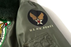 Military-The Real McCoy's Type B-15D / Fighting - 437Th Custom