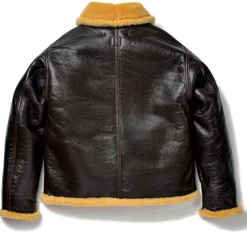Leather-The Real McCoy's Type D-1 / Patch Pocket Modify Seal\Nbrown
