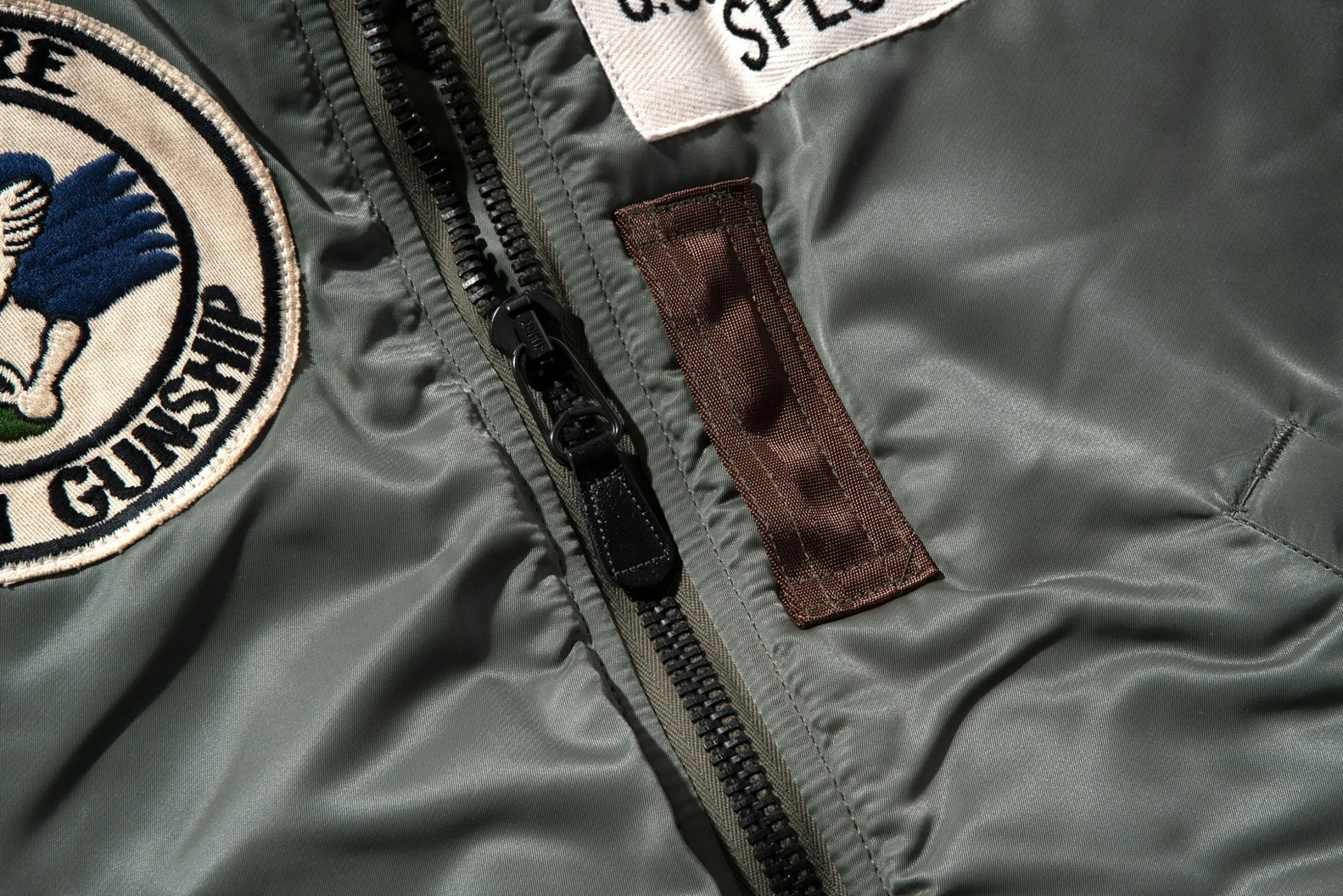 Military-The Real McCoy's Type Ma-1 / Laosian Highway Patrol Olive