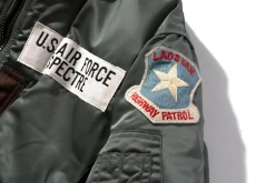 Military-The Real McCoy's Type Ma-1 / Laosian Highway Patrol Olive