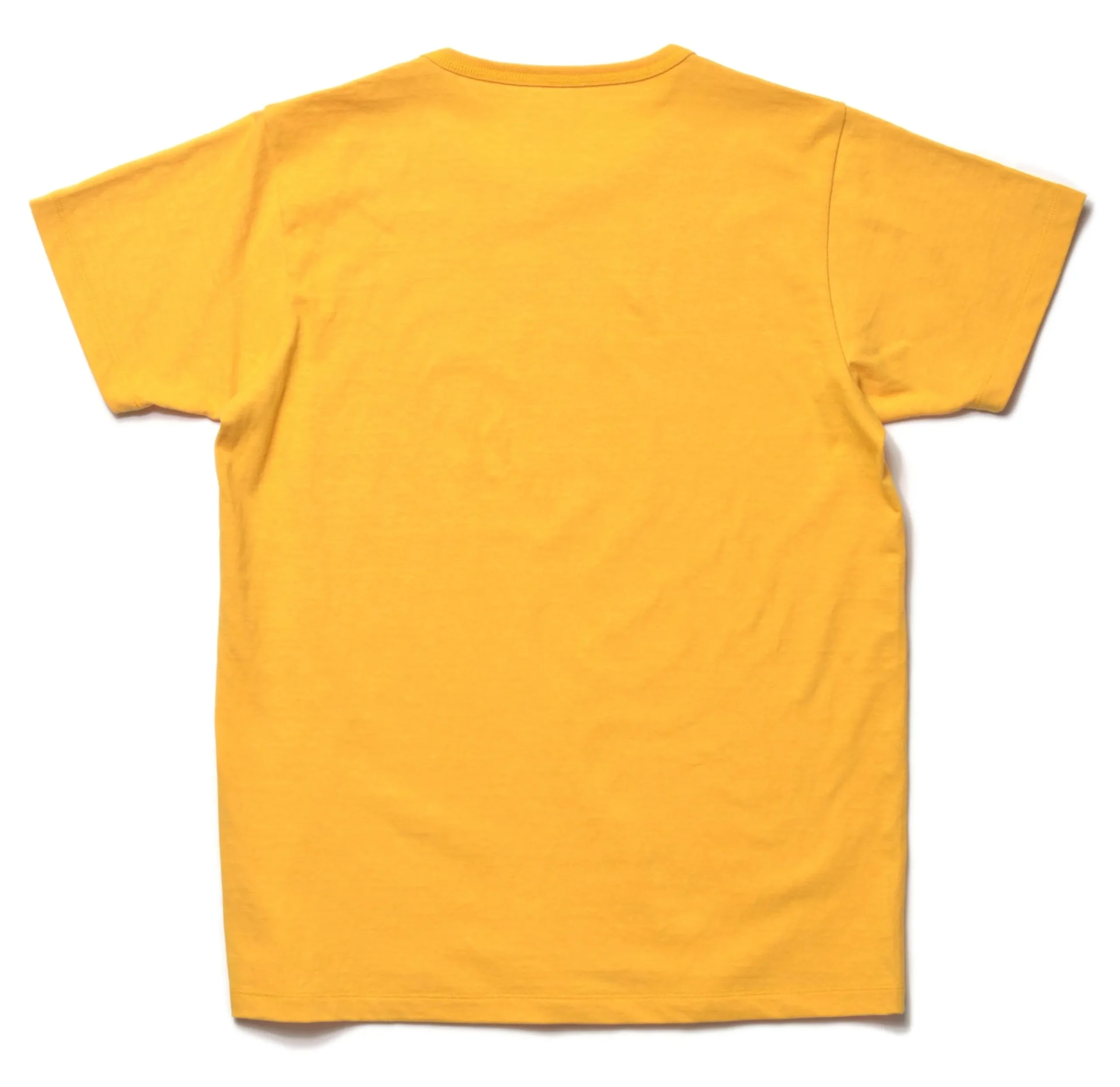 T-Shirts-The Real McCoy's Undershirts, Cotton, Summer 60 Yellow