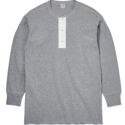 Thermal Shirts-Joe McCoy Union Henley Undershirt L/S Medium Gray