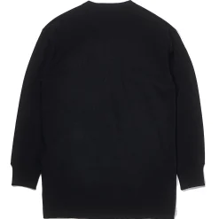 Thermal Shirts-Joe McCoy Union Henley Undershirt L/S Black