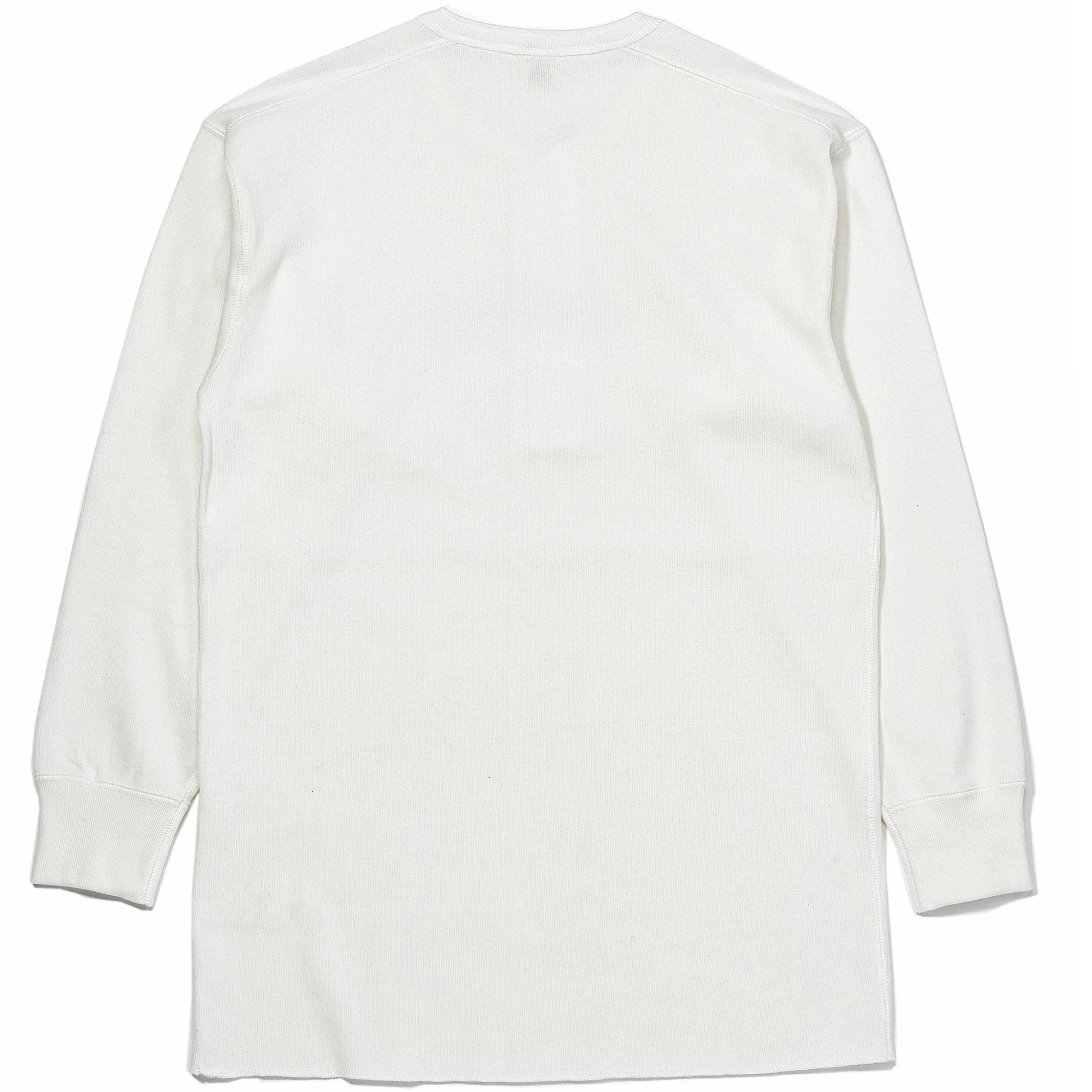 Thermal Shirts-Joe McCoy Union Henley Undershirt L/S White