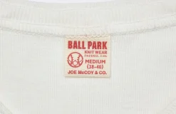 Thermal Shirts-Joe McCoy Union Henley Undershirt L/S White