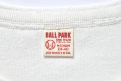T-Shirts-Joe McCoy Union Henley Undershirt S/S 010 White