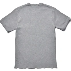 T-Shirts-Joe McCoy Union Henley Undershirt S/S 021 Medium Gray