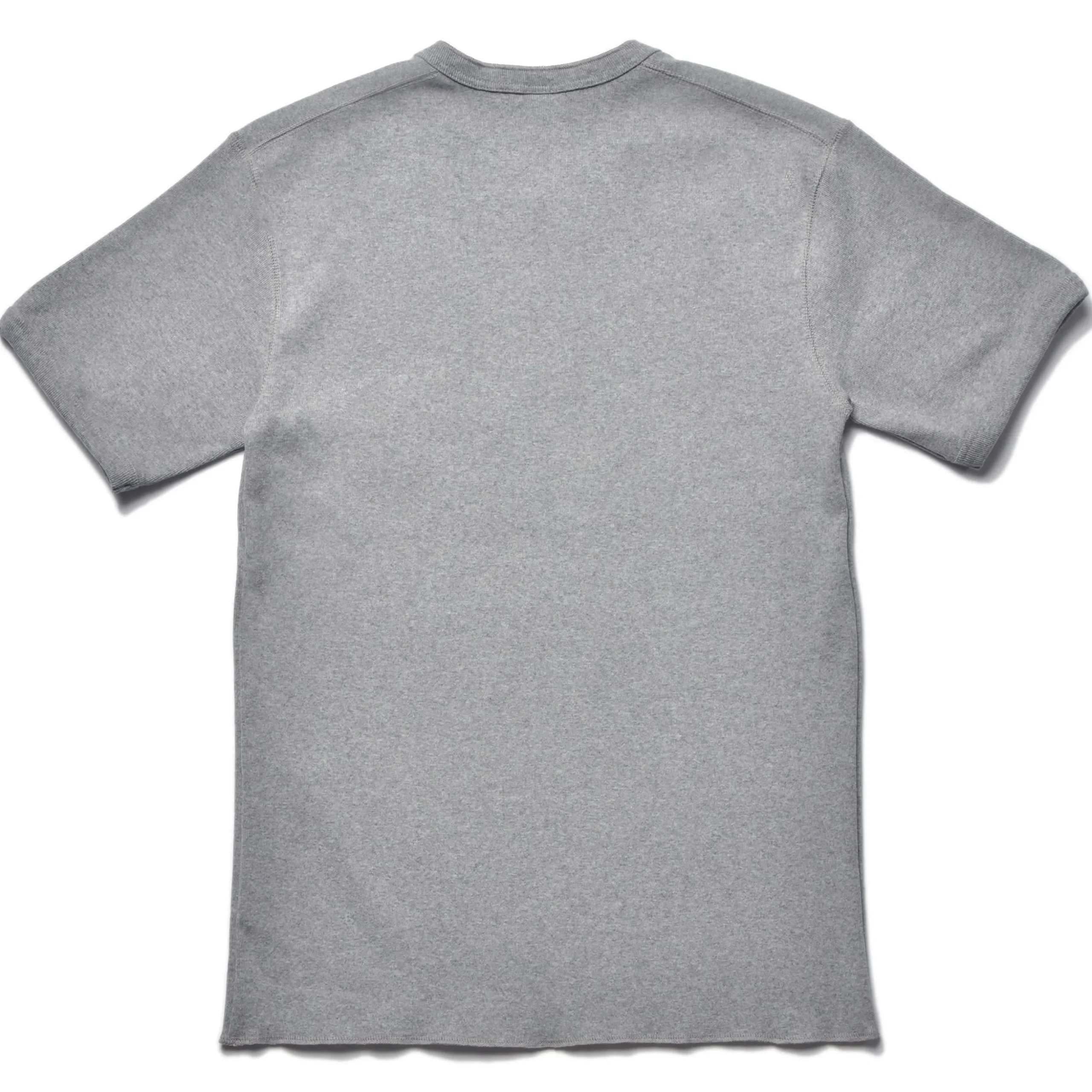 T-Shirts-Joe McCoy Union Henley Undershirt S/S 021 Medium Gray
