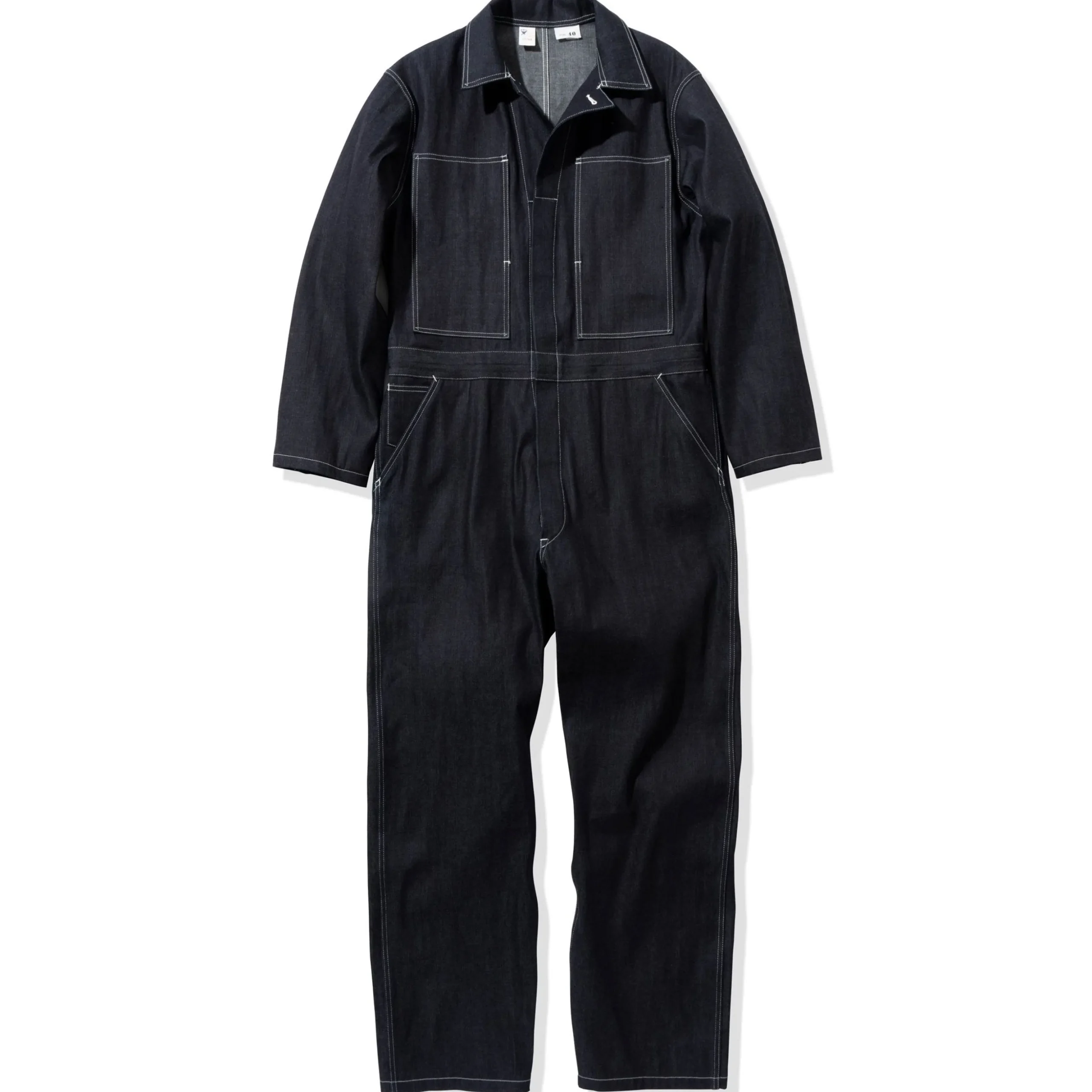 Military-The Real McCoy's U.S. Army Denim Utility Overall Indigo