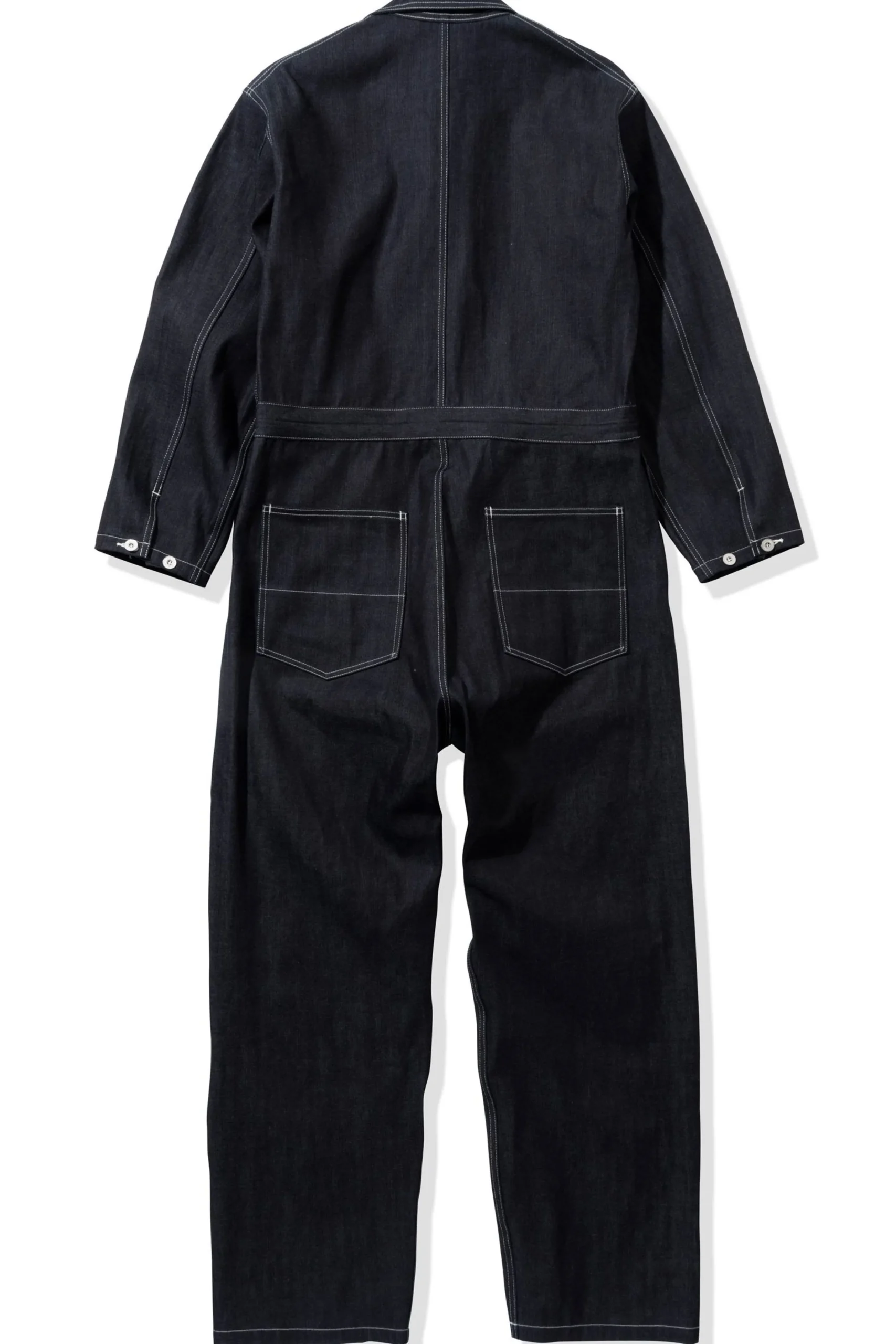 Military-The Real McCoy's U.S. Army Denim Utility Overall Indigo