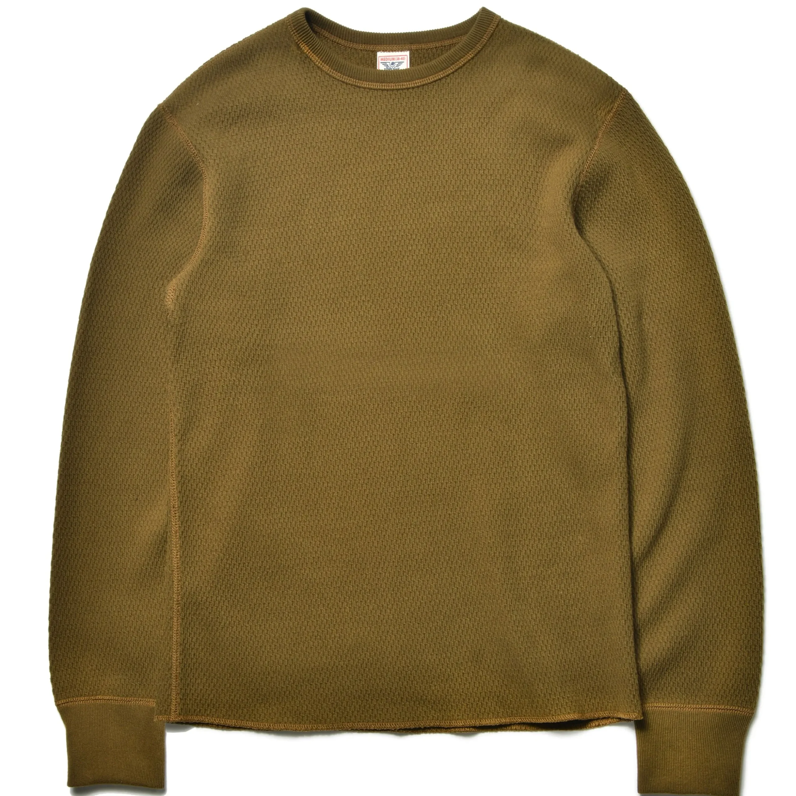 Thermal Shirts-The Real McCoy's U.S. Army Military Thermal Shirt 150 Olive