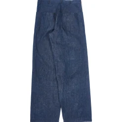 Pants-The Real McCoy's U.S. Navy Denim Dungaree Trousers 141 Indigo