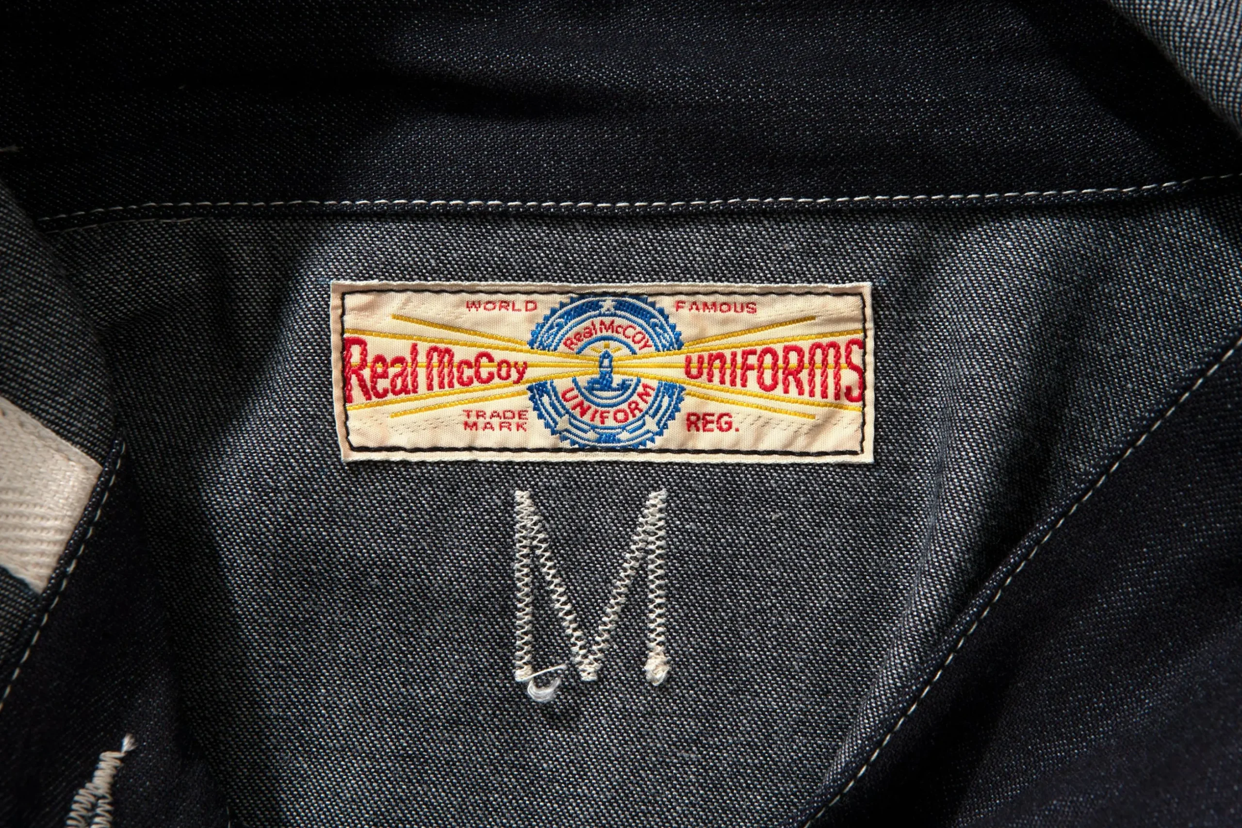 Denim-The Real McCoy's U.S. Navy Denim Parka Indigo