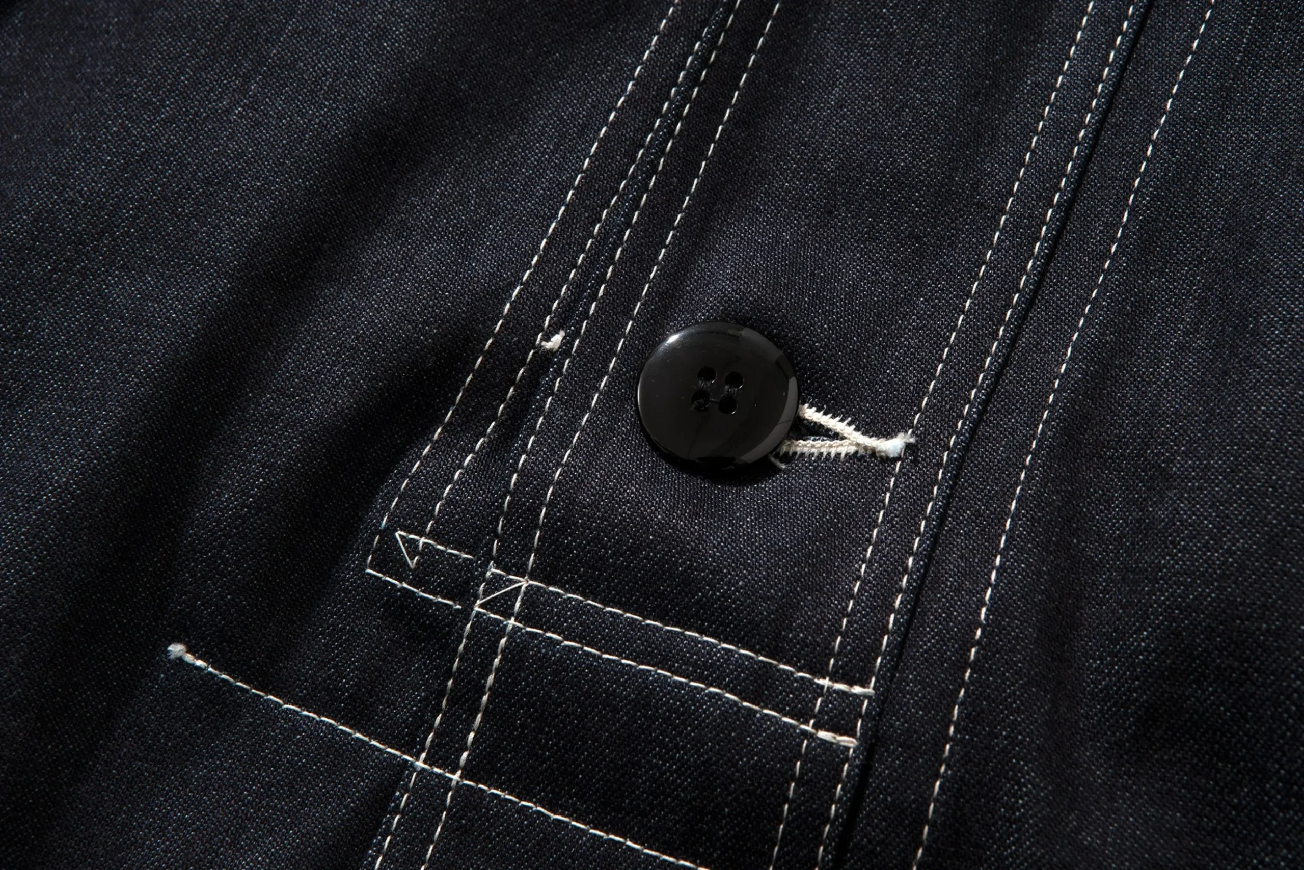 Denim-The Real McCoy's U.S. Navy Denim Parka Indigo