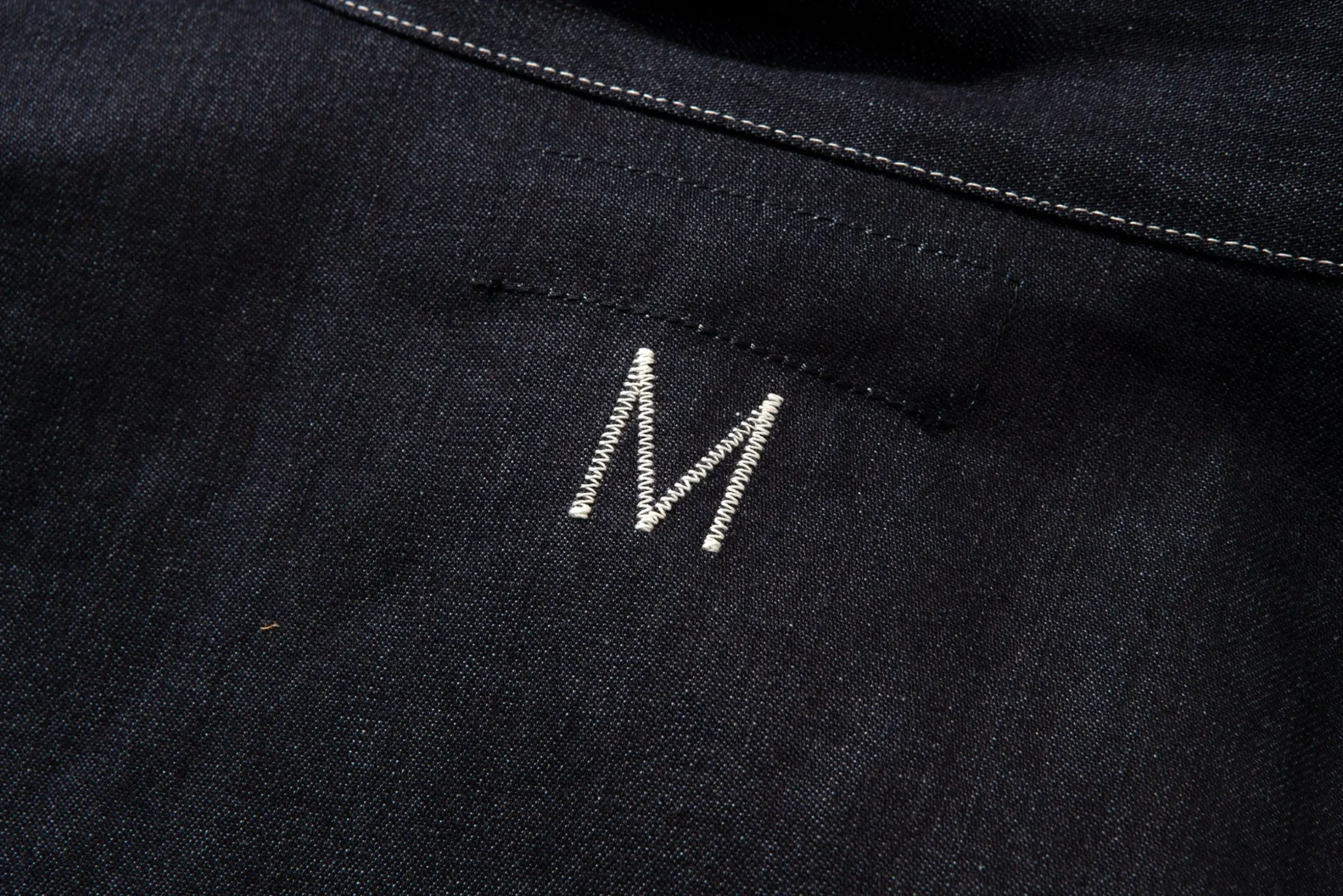 Denim-The Real McCoy's U.S. Navy Denim Parka Indigo