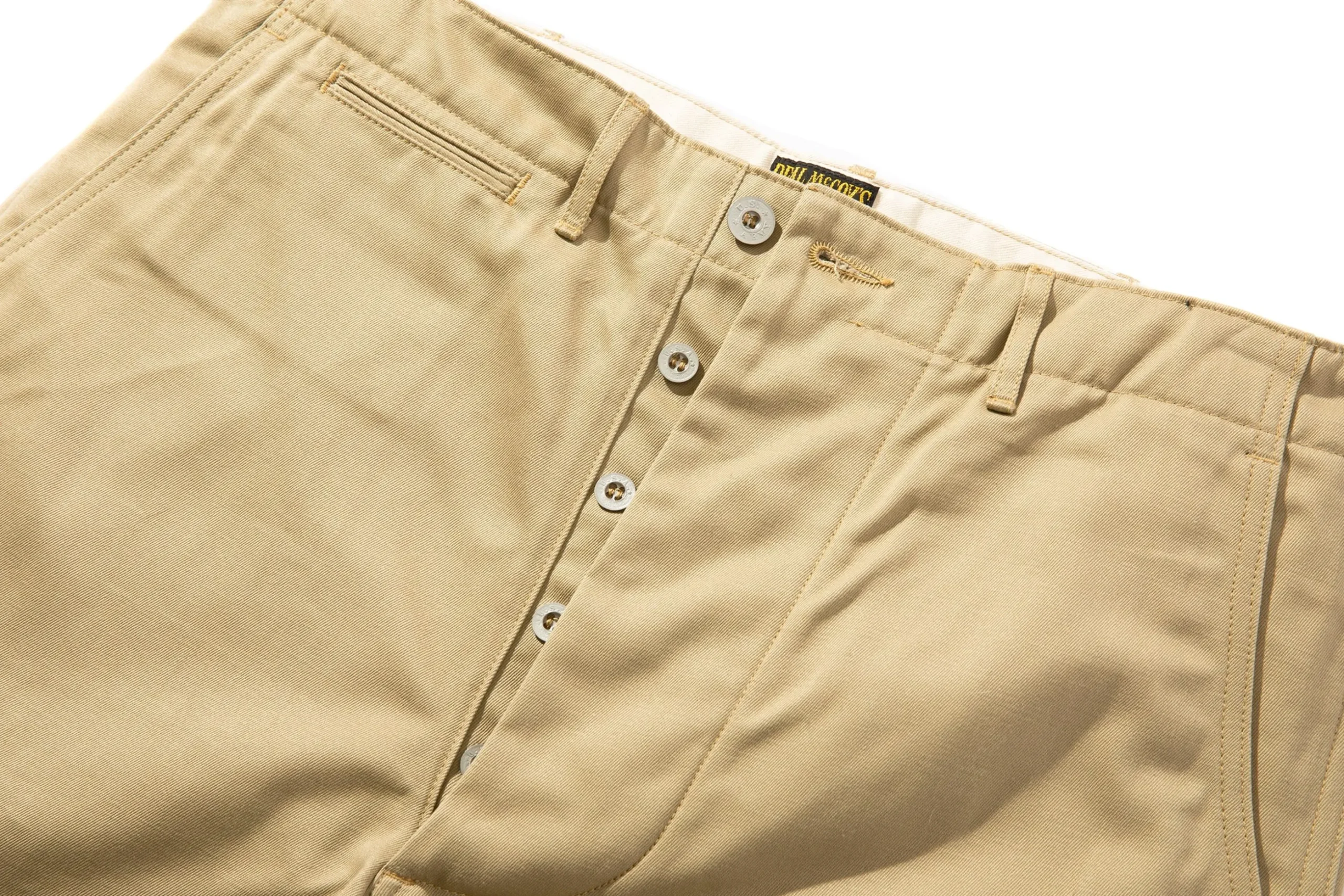 Shorts-The Real McCoy's U.S.Army Khaki Shorts 040 Khaki