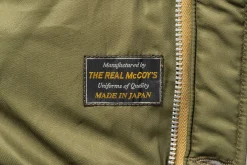 Military-The Real McCoy's Usn Al-1 Flight Jacket Olive