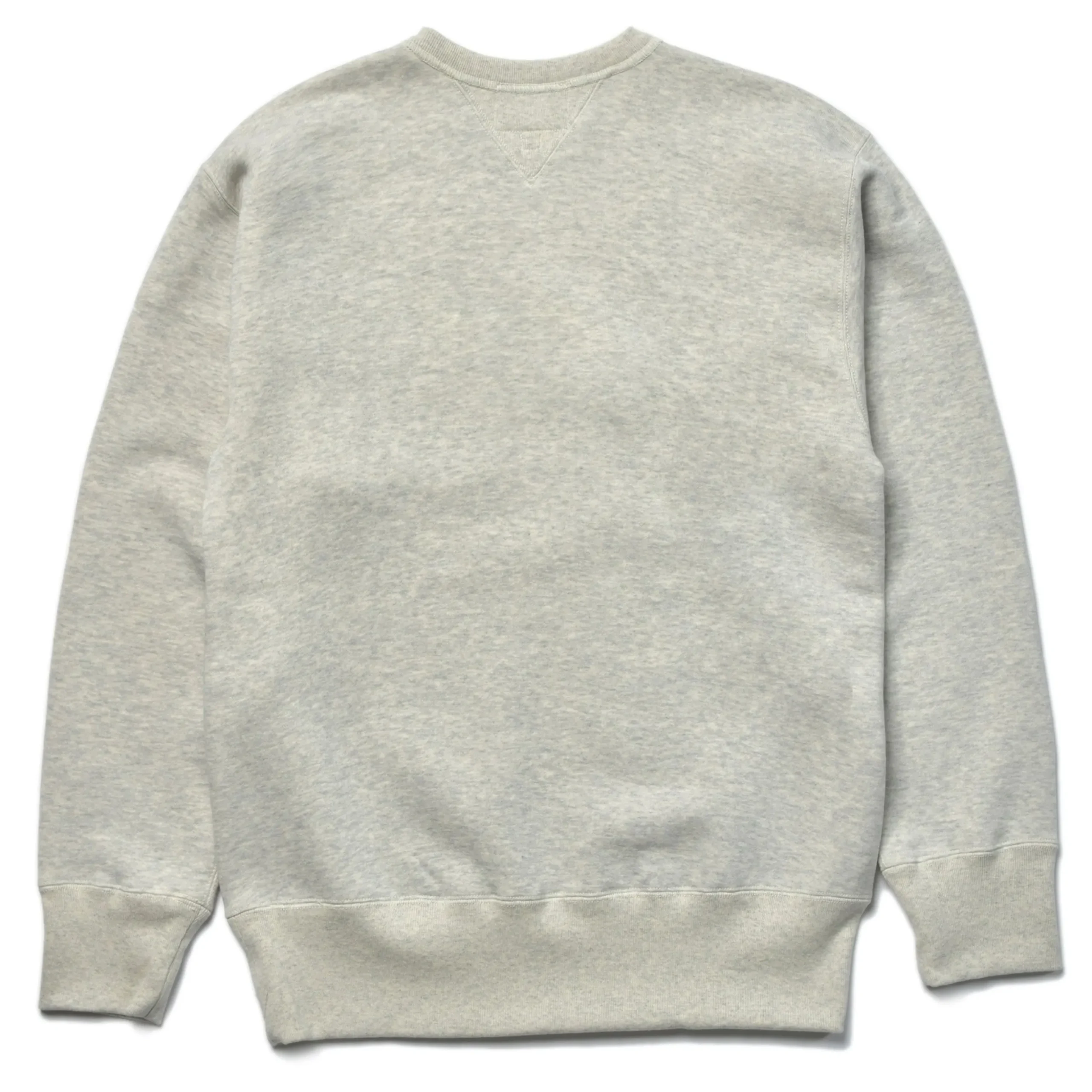 Sweatshirts-The Real McCoy's Usn Crewneck Sweatshirt 022 Snow Gray