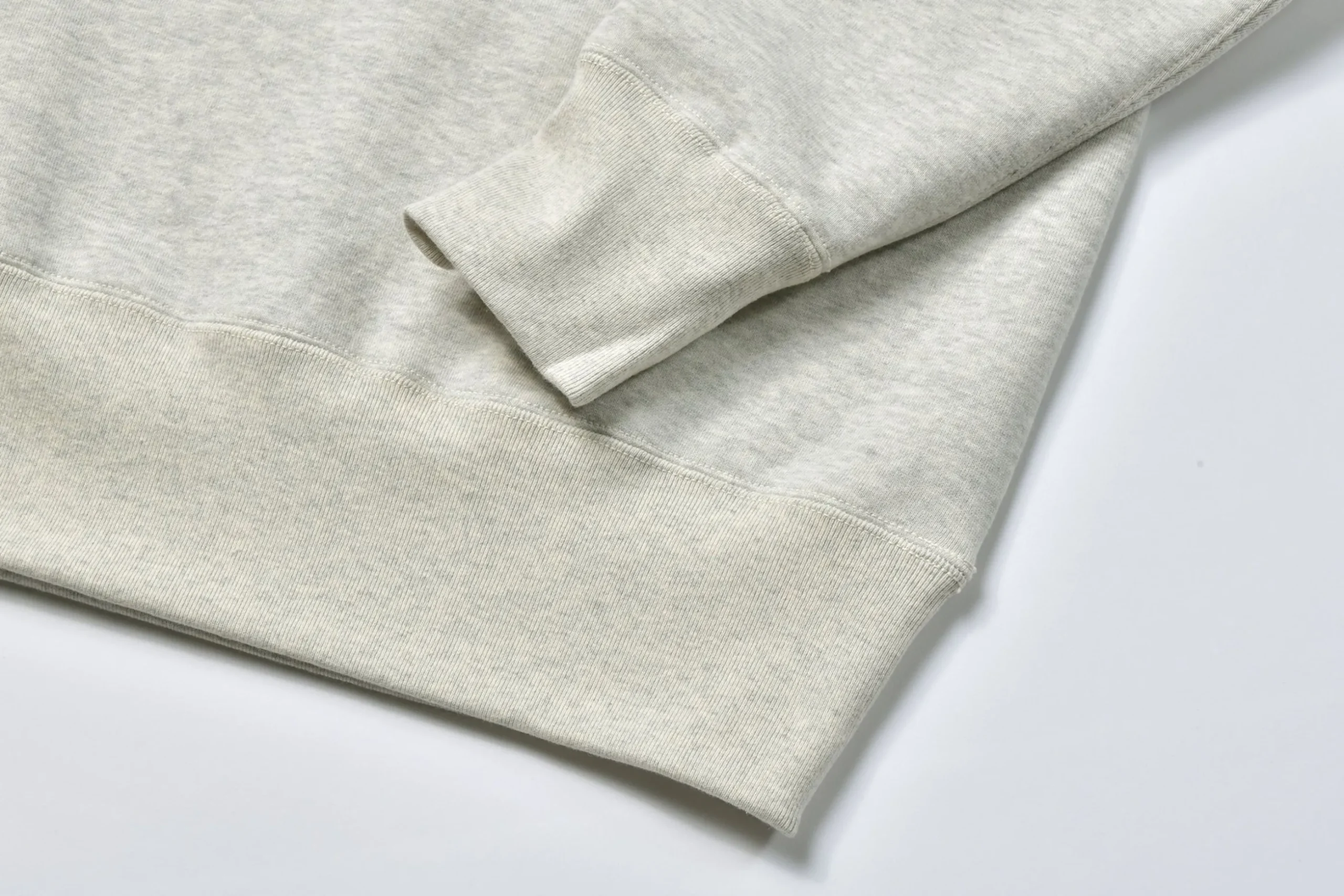 Sweatshirts-The Real McCoy's Usn Crewneck Sweatshirt 022 Snow Gray