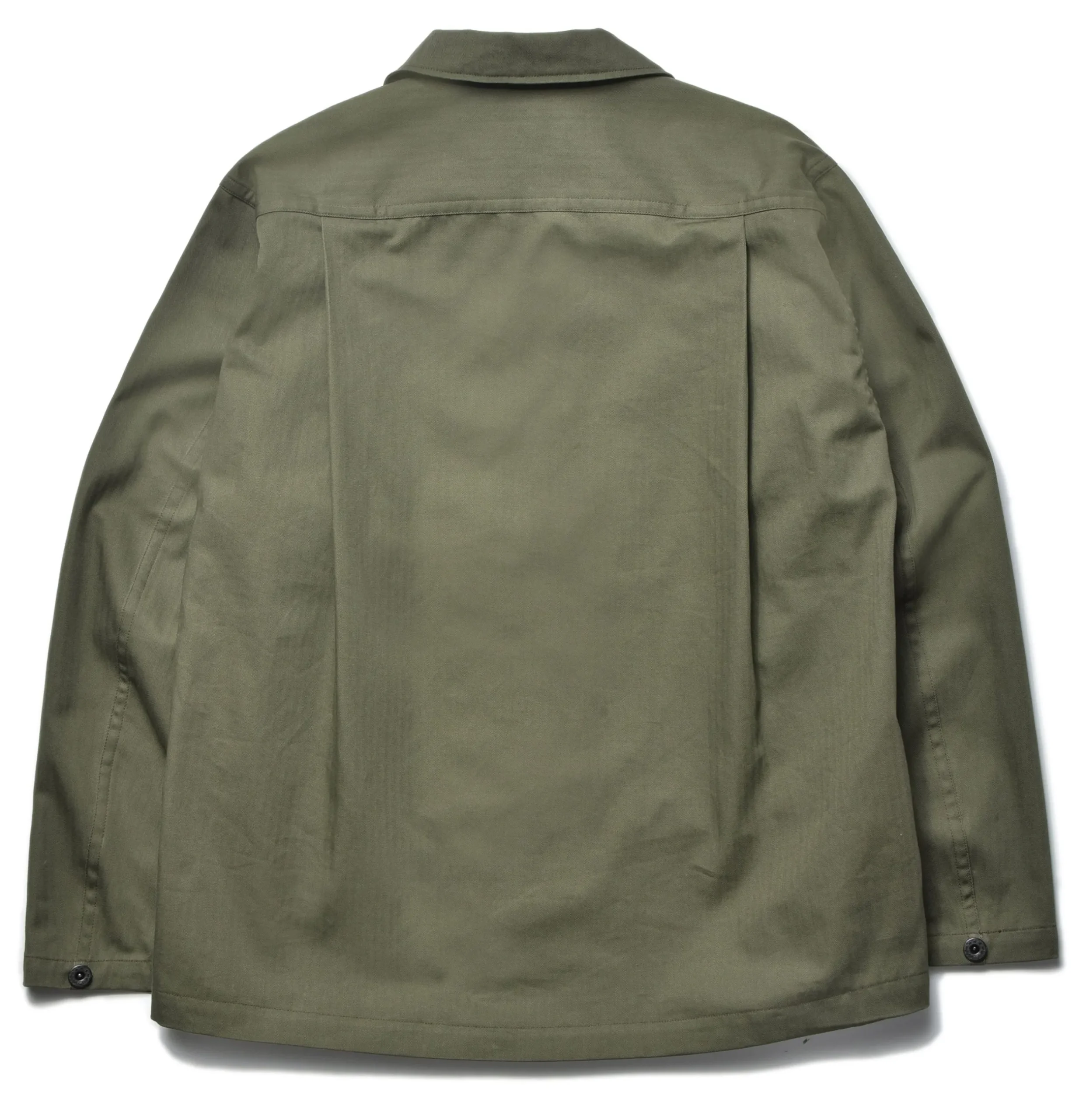 Military-The Real McCoy's U.S.N. Jackets Herringbone Twill 150 Olive