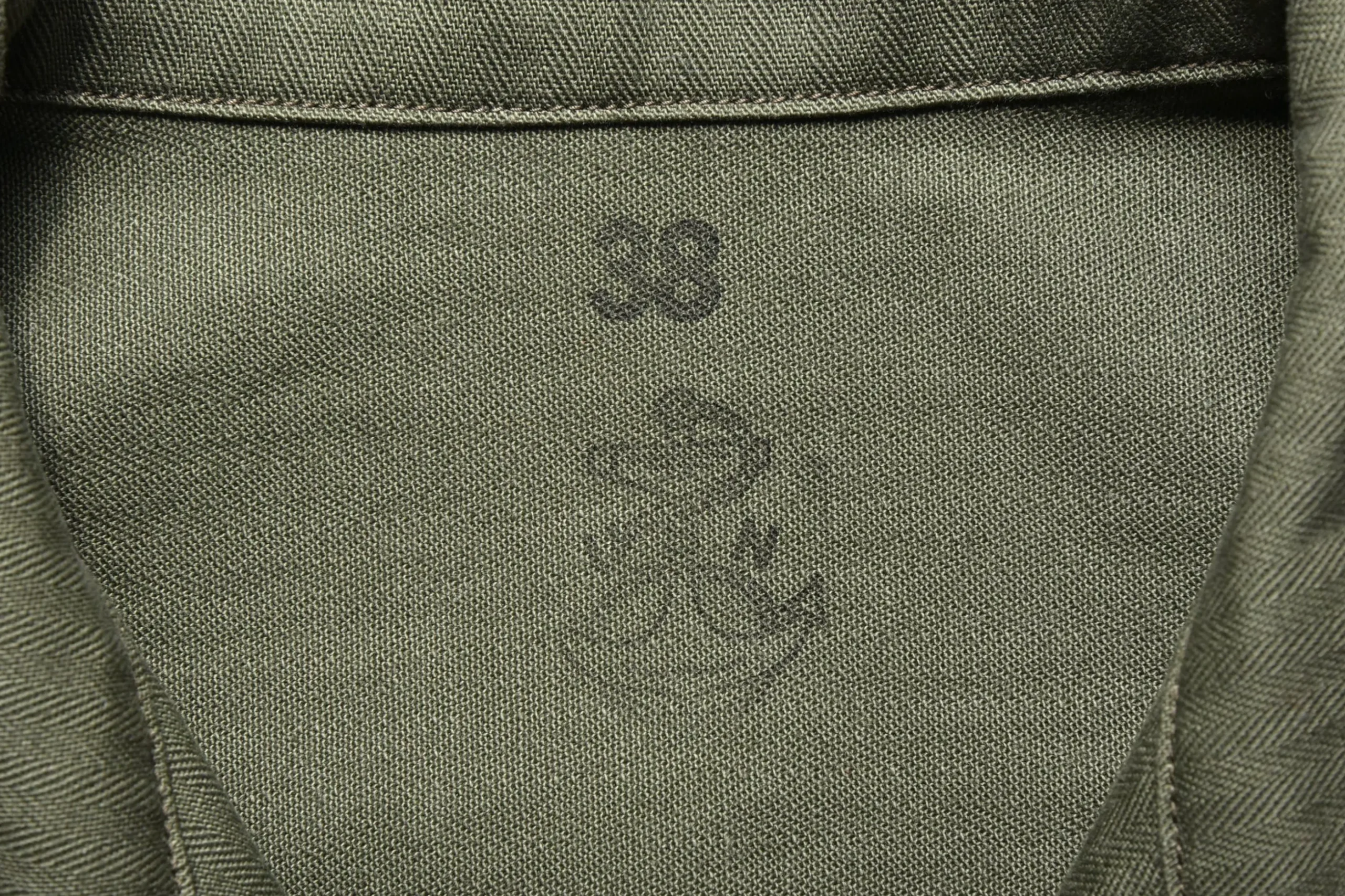 Military-The Real McCoy's U.S.N. Jackets Herringbone Twill 150 Olive