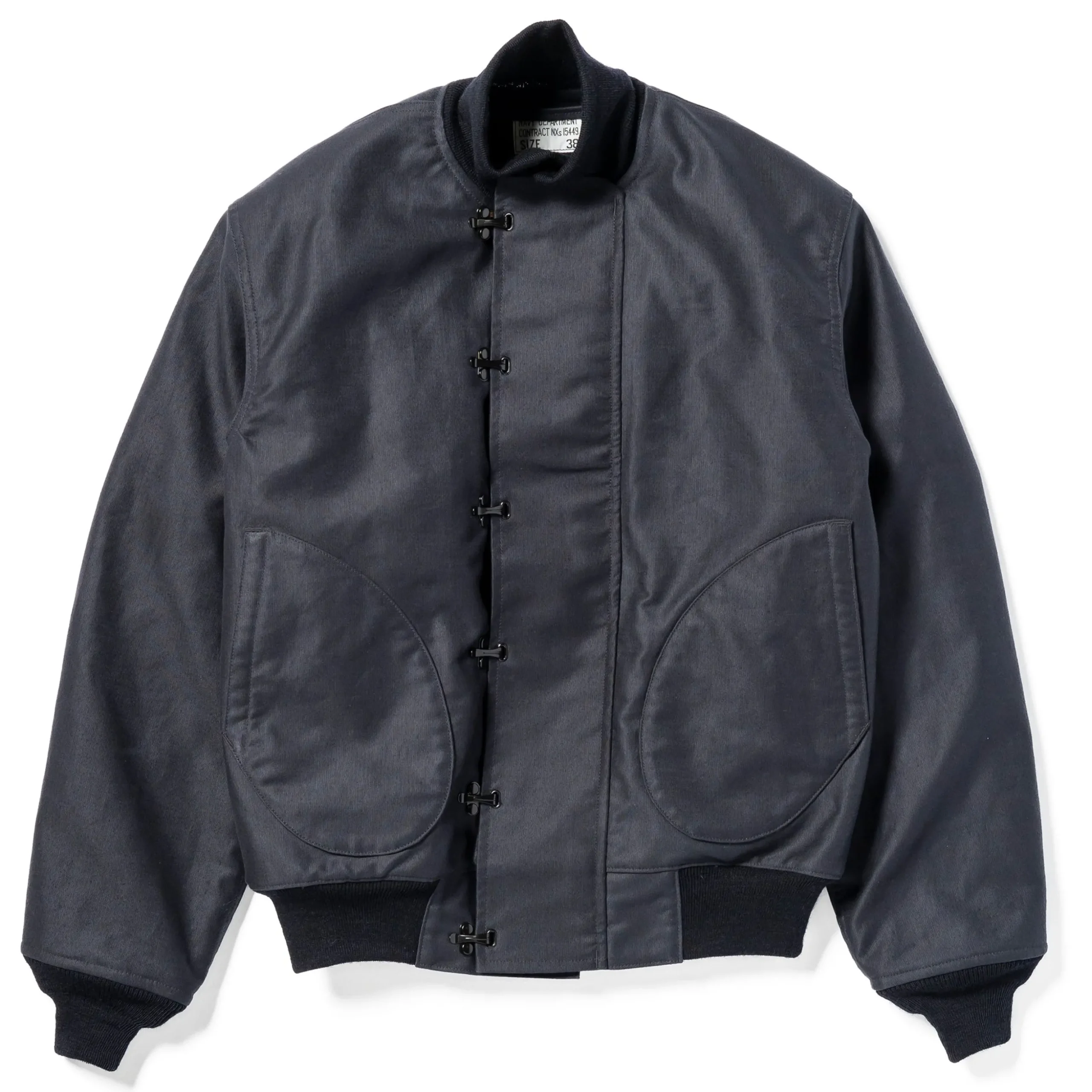 Military-The Real McCoy's U.S.N. M-43 Deck Jacket Navy