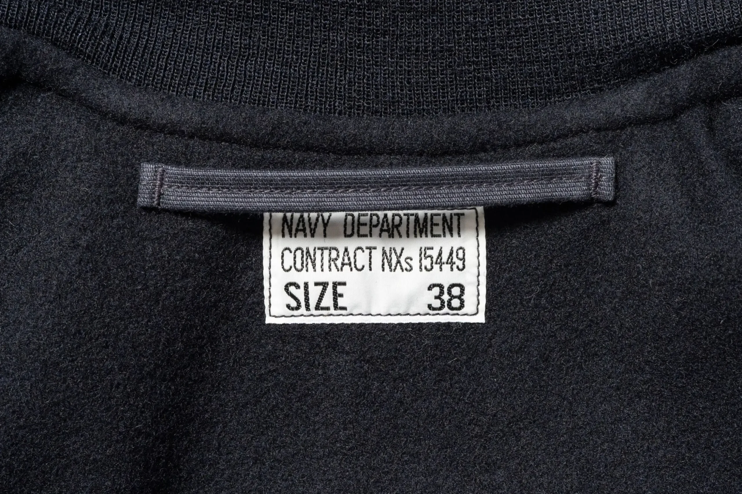Military-The Real McCoy's U.S.N. M-43 Deck Jacket Navy