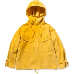 Recreation-The Real McCoy's Usn Salvage Smock Parka (Over-Dyed) Yellow