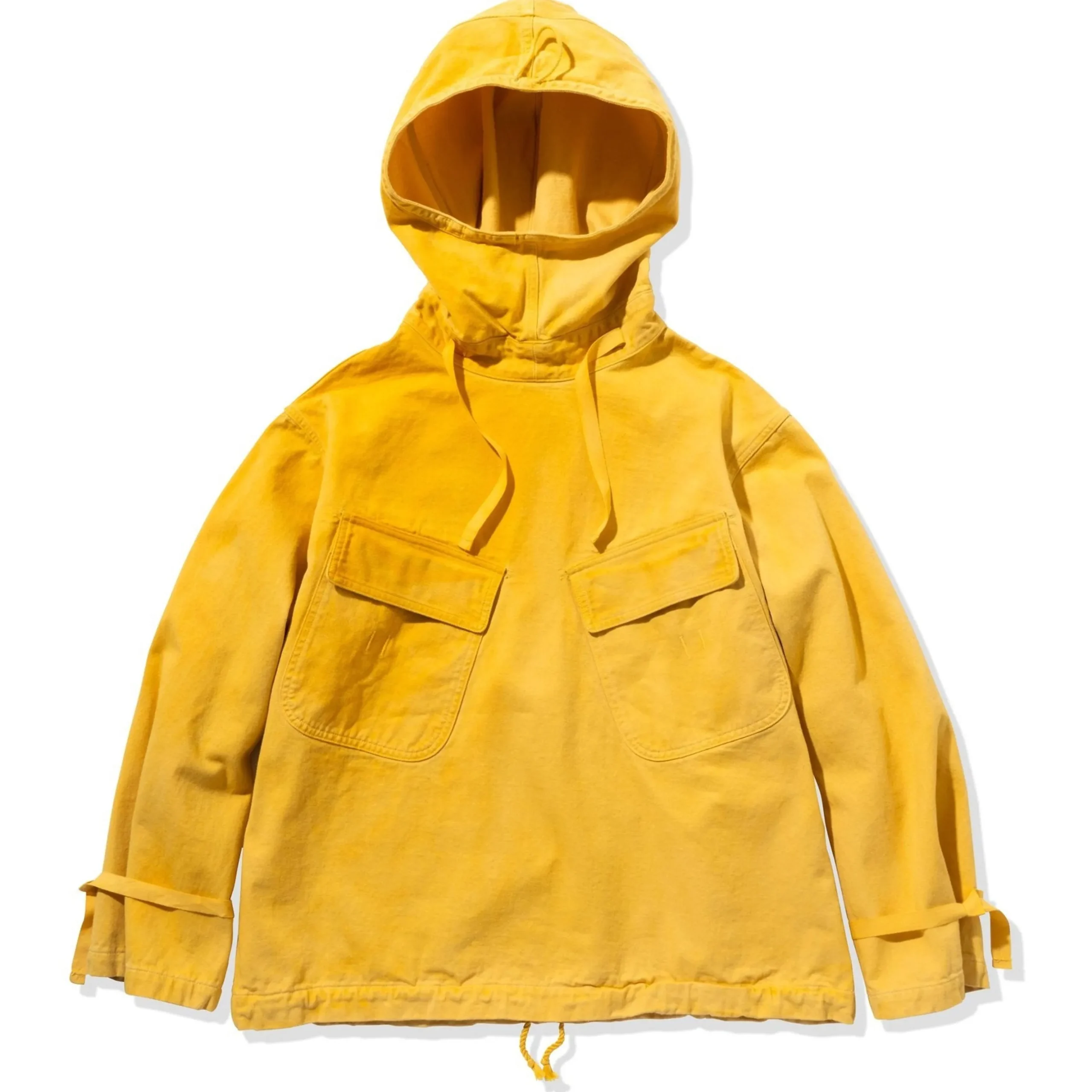Recreation-The Real McCoy's Usn Salvage Smock Parka (Over-Dyed) Yellow
