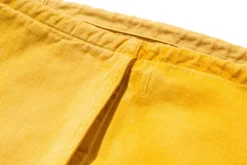 Pants-The Real McCoy's Usn Salvage Trousers (Over-Dyed) Yellow