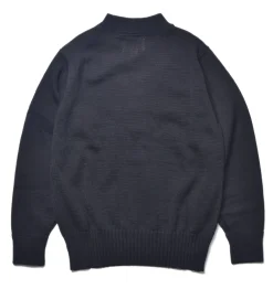 Knitwear-The Real McCoy's Usn Wool Jersey 140 Navy