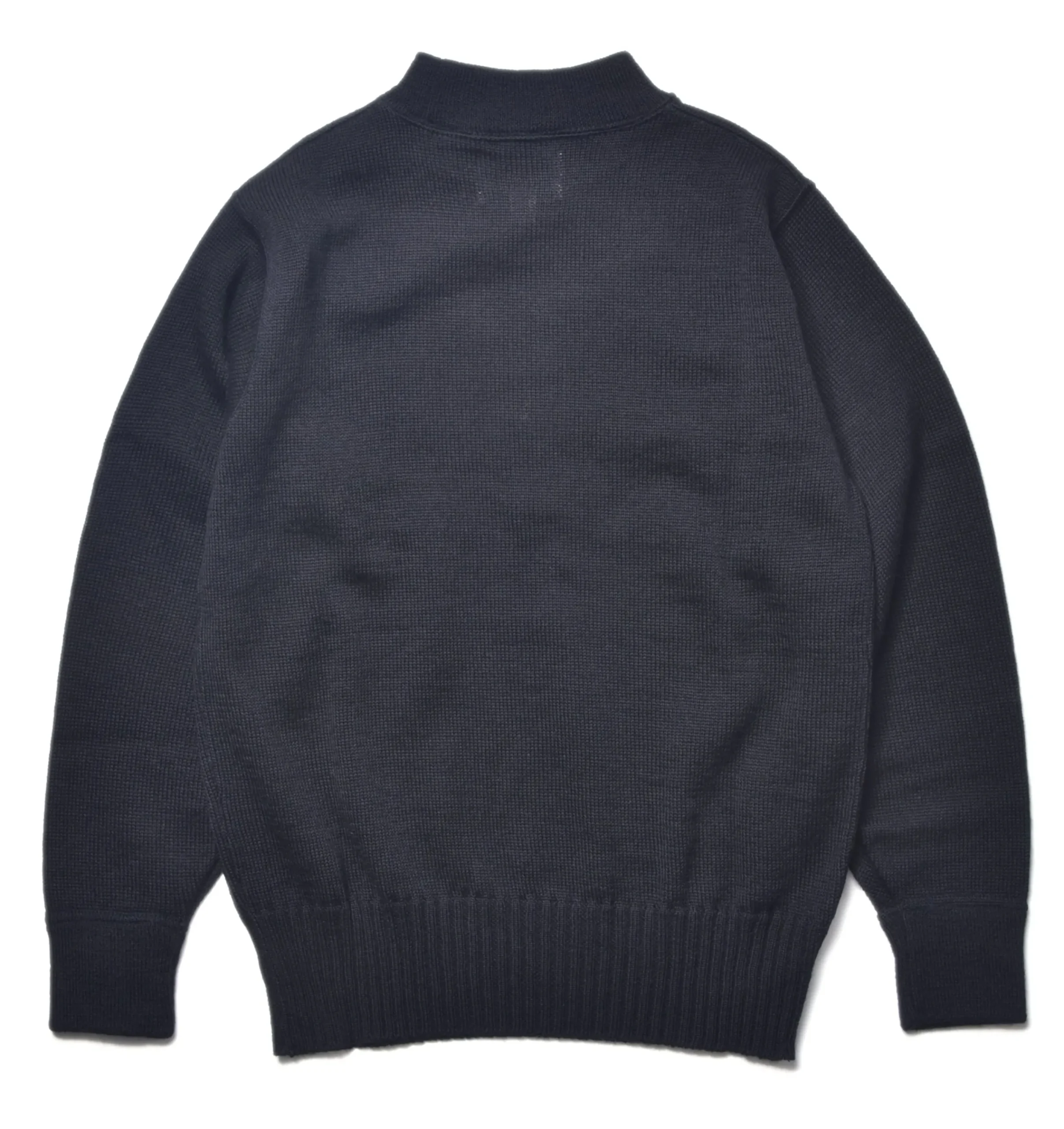 Knitwear-The Real McCoy's Usn Wool Jersey 140 Navy