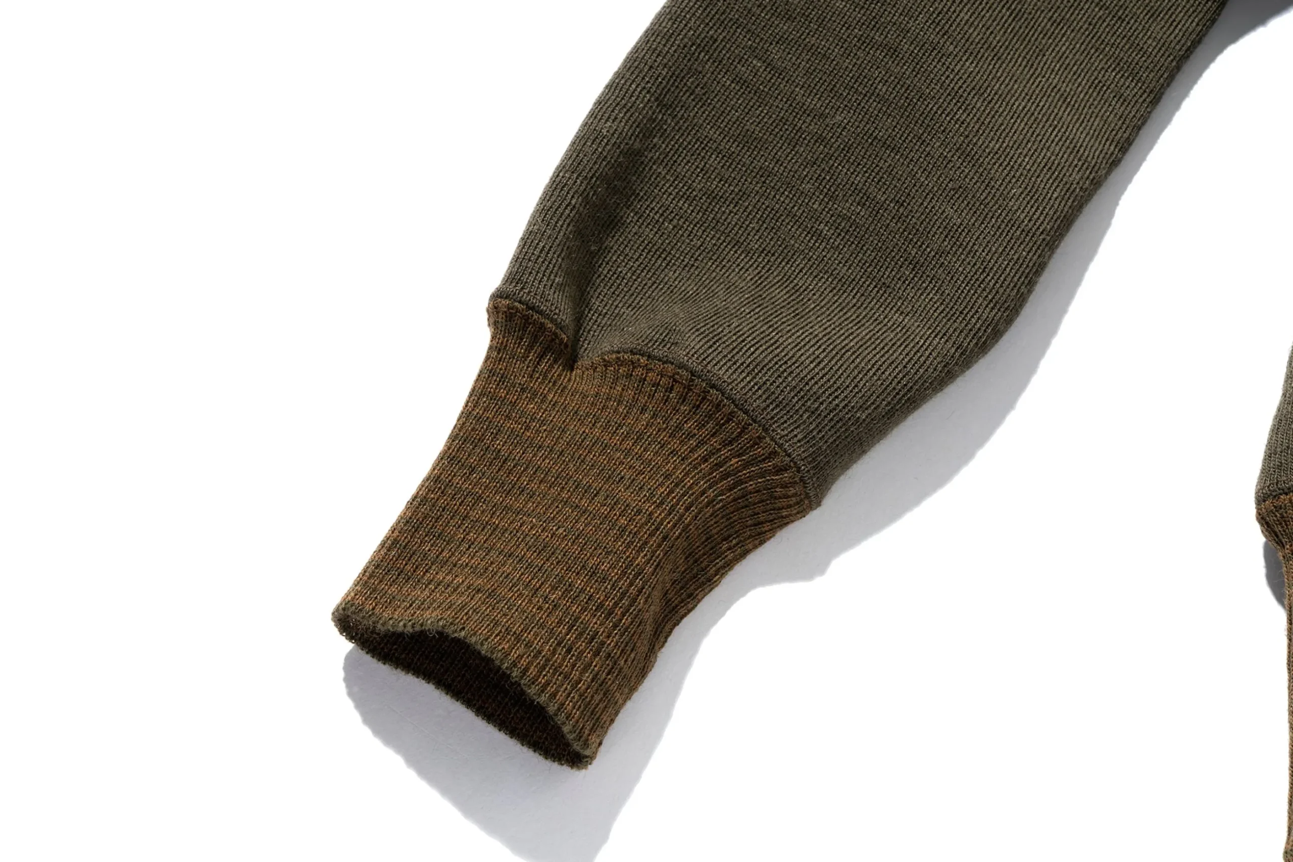 Knitwear-The Real McCoy's Vest,Flying Winter, Type C-2 160 Olive