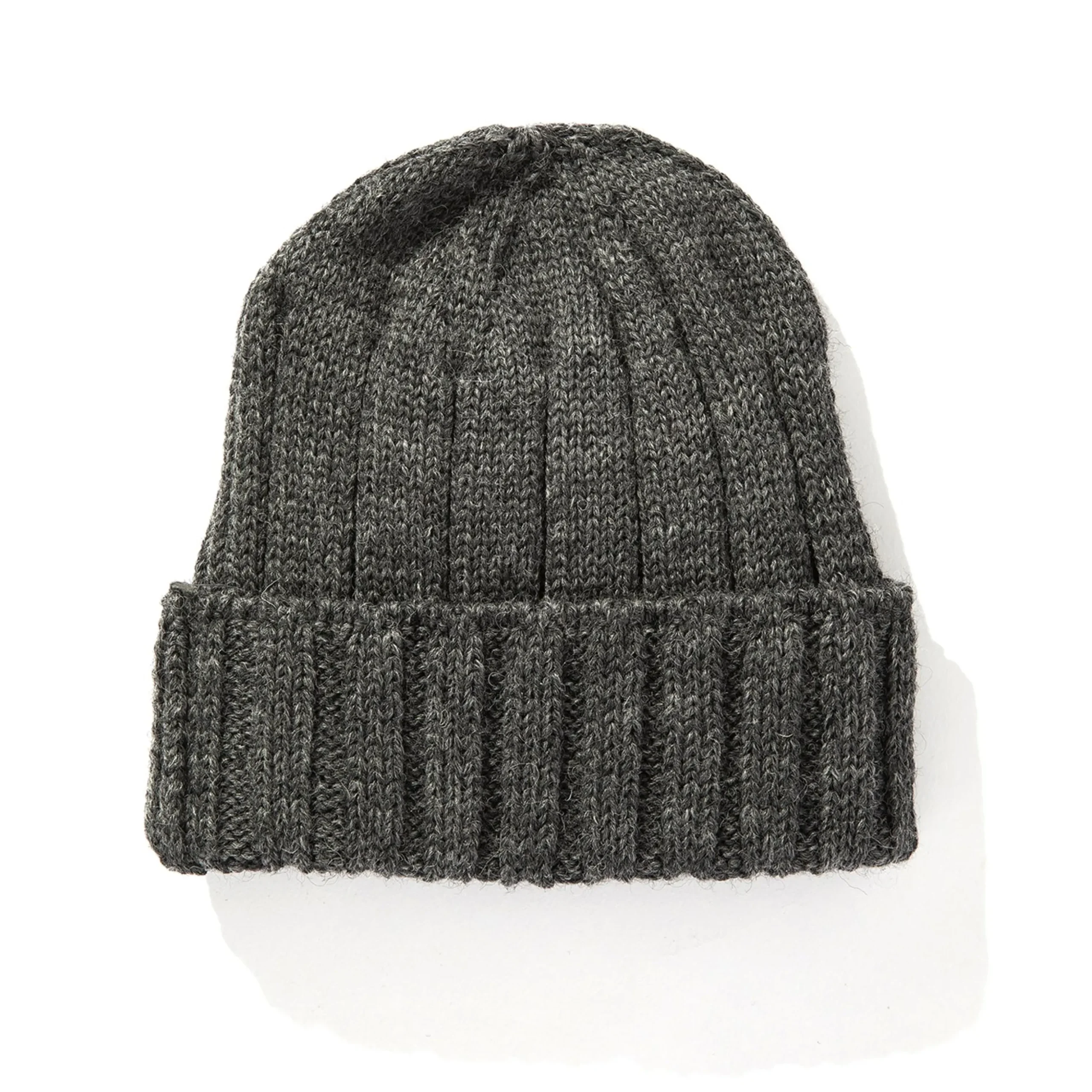 Hats-The Real McCoy's Wool, Trench Cap Gray