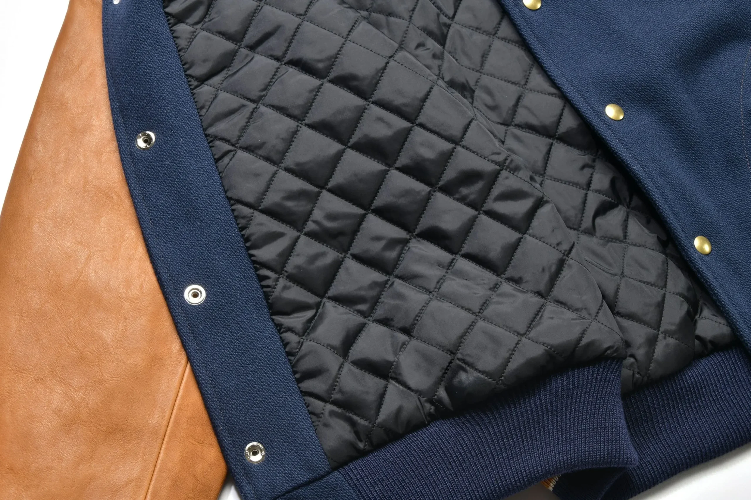 Recreation-Joe McCoy Wool Varsity Jacket 124 Midnight Blue